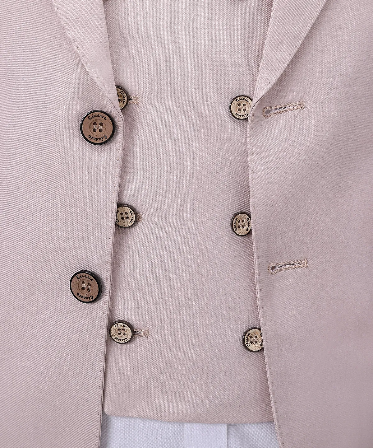 Menseventwear Formal Men's Suit 3-Pieces Peak Lapel Tuxedos (Blazer+vest+Pants) sold by Mens Event Wear product image thumbnail 5