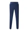 Menseventwear Men's Casual Suit Pants Royal Blue Herringbone Pleat-Front Trousers sold by Mens Event Wear