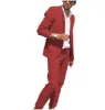 Casual 2 Pieces Mens Suit Flat Linen Notch Lapel Suit (Blazer + Pants) sold by Mens Event Wear