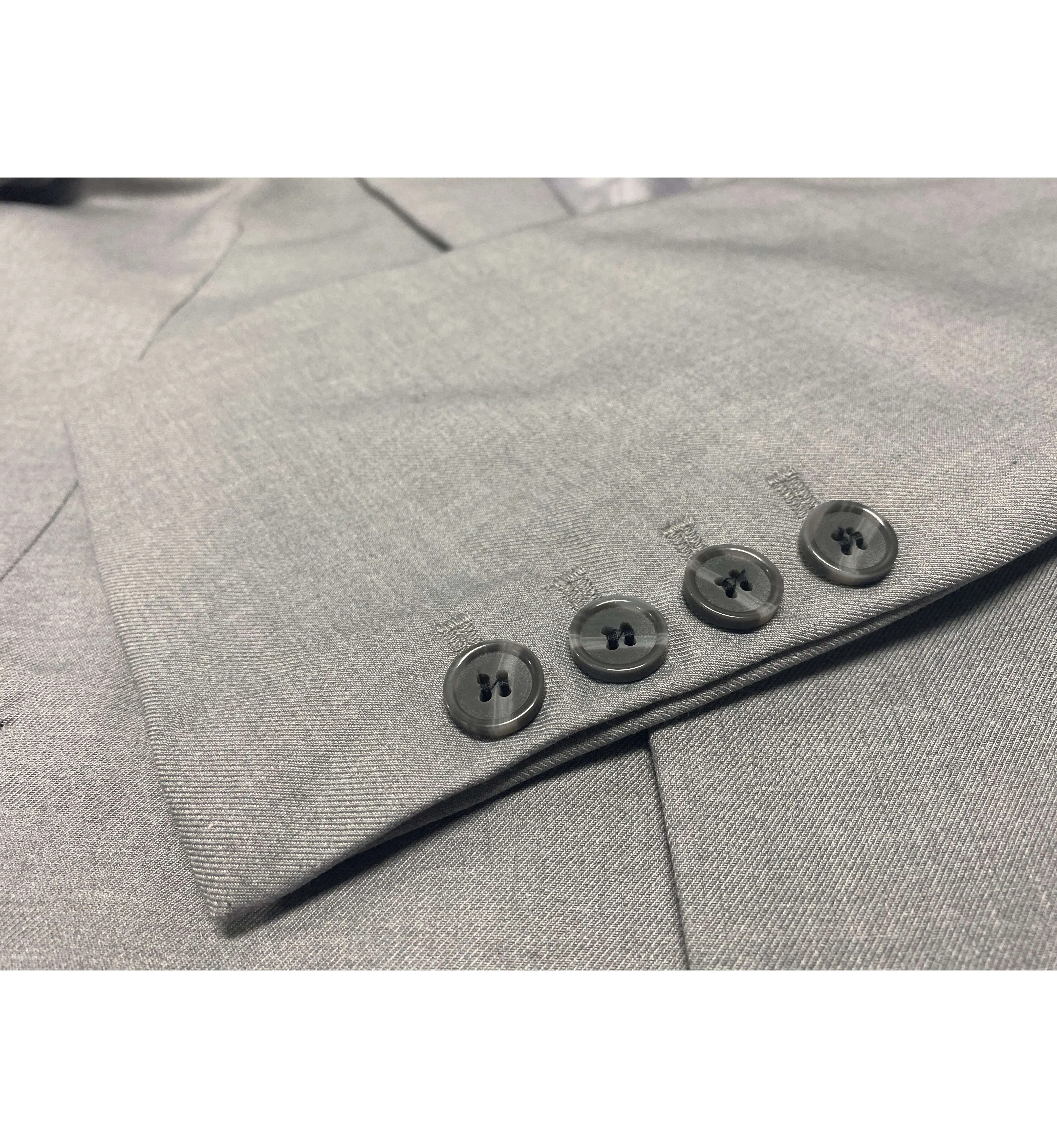 Menseventwear 3 Piece Mens Suit Slim Fit Solid Peak Lapel Suit (Blazer + Vest + Pants) sold by Mens Event Wear product image thumbnail 5