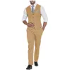 2 Pieces Mens Suit Flat Linen V Neck For Wedding (Vest + Pants) sold by Mens Event Wear