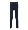 Casual Men's Suit Pants Navy Plaid Pleat-Front Trousers sold by Mens Event Wear