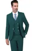3 Piece Mens Suit Slim Fit Solid Peak lapel Suit (Blazer+Vest+Pants) sold by Mens Event Wear