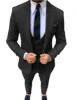 3 Pieces Mens Suit Slim Fit Solid Peak Lapel Tuxedos (Blazer+vest+Pants) sold by Mens Event Wear