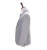 Mens Suit Business 2 Pieces Formal White Houndstooth Notch Lapel Tuxedos for Wedding (Blazer+Pants) sold by Mens Event Wear