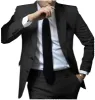 Fashion 2 Pieces Mens Suit Flat Notch Lapel Tuxedos For Wedding (Blazer+Pants) sold by Mens Event Wear