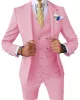 Menseventwear Formal Men's 3 Pieces Slim Fit Solid Color Peak Lapel Tuxedos For Wedding (Blazer+vest+Pants) sold by Mens Event Wear