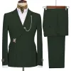 Formal Men's 2 Piece Men's Suit Regular Fit Notched Lapel Tuxedo (Blazer + Pants) sold by Mens Event Wear