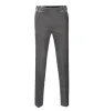 Casual Men's Suit Pant Grey Plaid Pleat-Front Trousers sold by Mens Event Wear