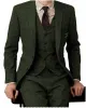 Men's Casual 3 Pieces Mens Suit Classic Tweed Notch Lapel Tuxedos (Blazer+vest+Pants) sold by Mens Event Wear