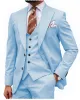 Menseventwear Formal Men's 3-Piece Regular Fit Peak Lapel Flat Men's Wedding Suit (Blazer + Vest + Pants) sold by Mens Event Wear