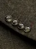 Men's Casual 3 Pieces Mens Suit Classic Tweed Notch Lapel Tuxedos (Blazer+vest+Pants) sold by Mens Event Wear