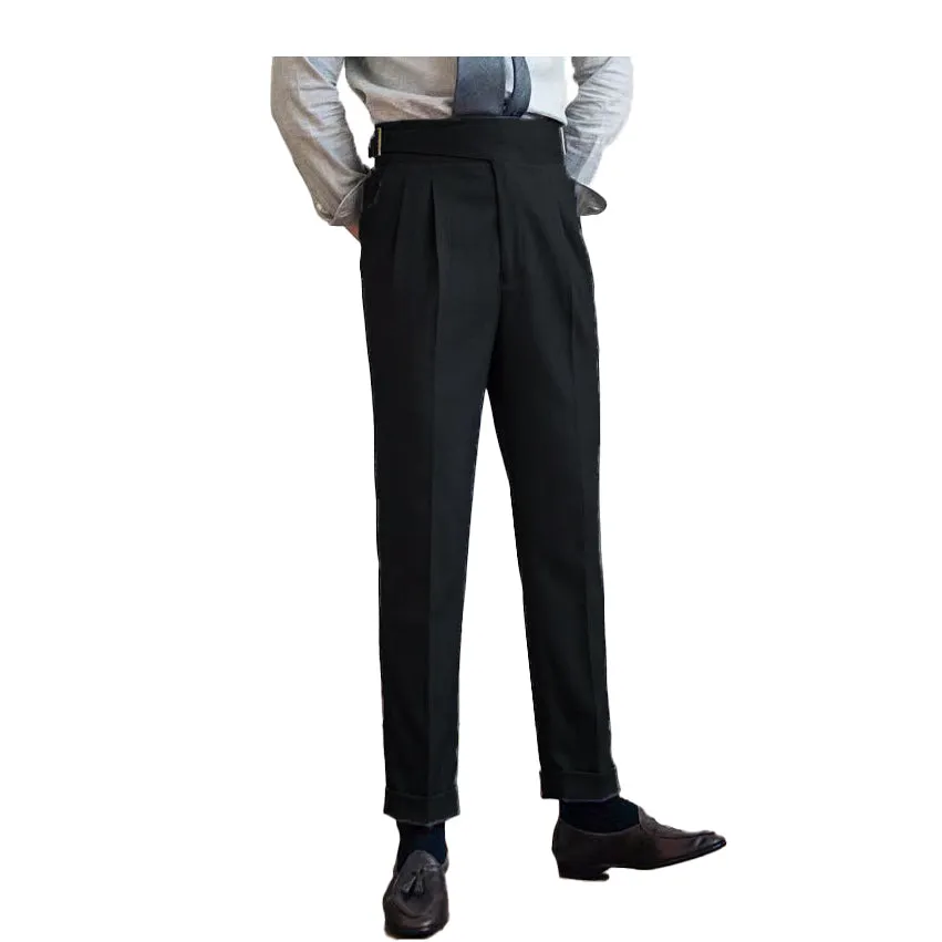 Men's Causal Suit Pants Regular Fit Trousers sold by Mens Event Wear product image thumbnail 4