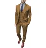 Fashion 3 Pieces Mens Suit Flat Notch Lapel Tuxedos For Wedding (Blazer+vest+Pants) sold by Mens Event Wear