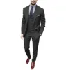 Fashion 3 Pieces Mens Suit Flat Notch Lapel Tuxedos For Wedding (Blazer+vest+Pants) sold by Mens Event Wear