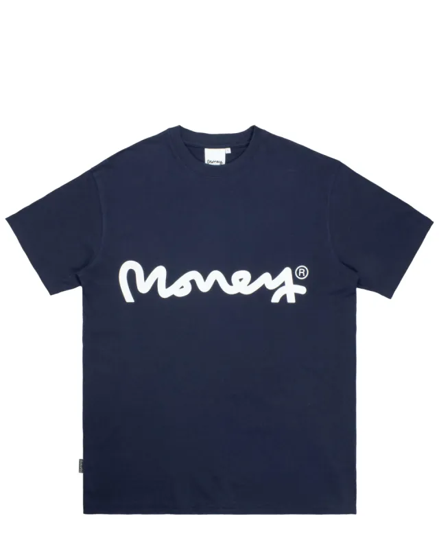 CHOP SIG APE TEE - NAVY sold by Money Clothing