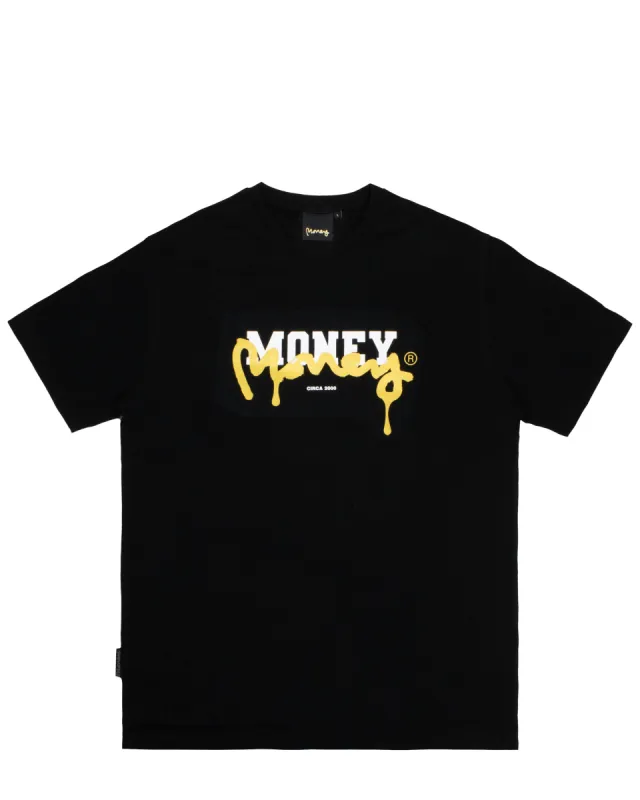 Defaced Ape Tee Black sold by Money Clothing