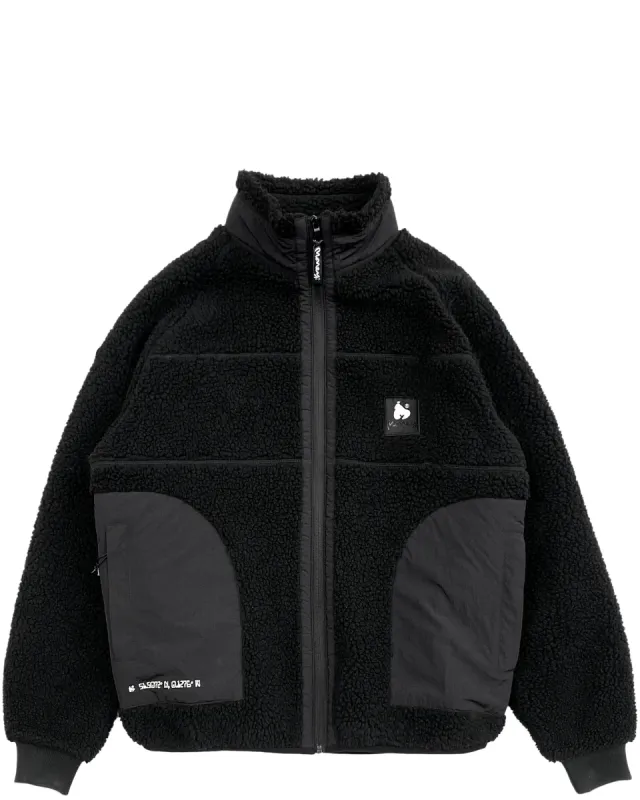Money Fleeced Jacket Black sold by Money Clothing