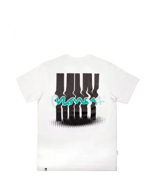 MNY Shadow Tee White sold by Money Clothing