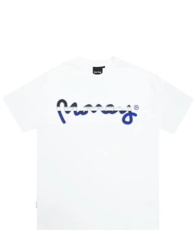 Sig Ape Chrome Tee White sold by Money Clothing