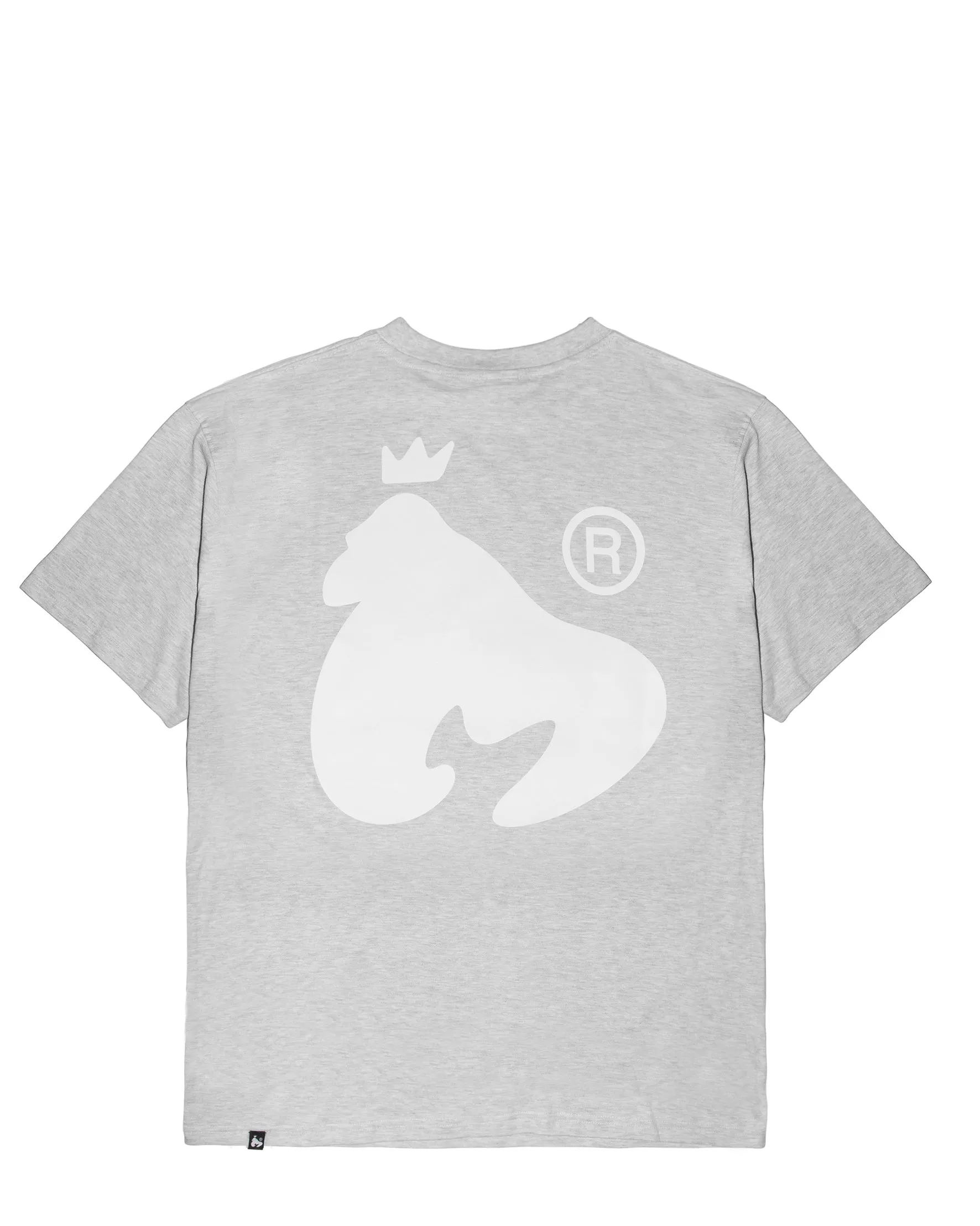Money Sig Ape Tee Ice Grey Melange sold by Money Clothing product image thumbnail 2