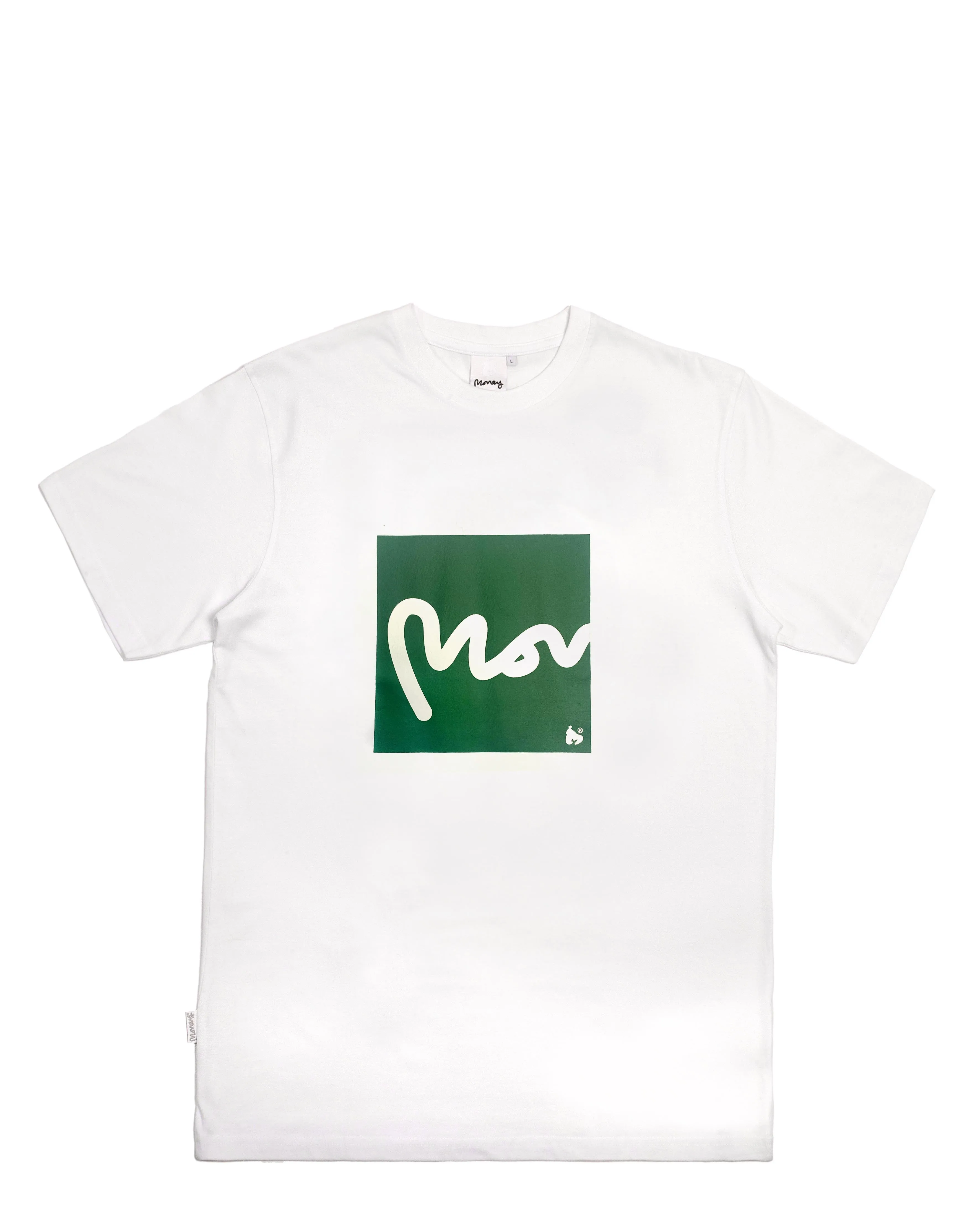 Sig Box Tee White sold by Money Clothing product image thumbnail 2