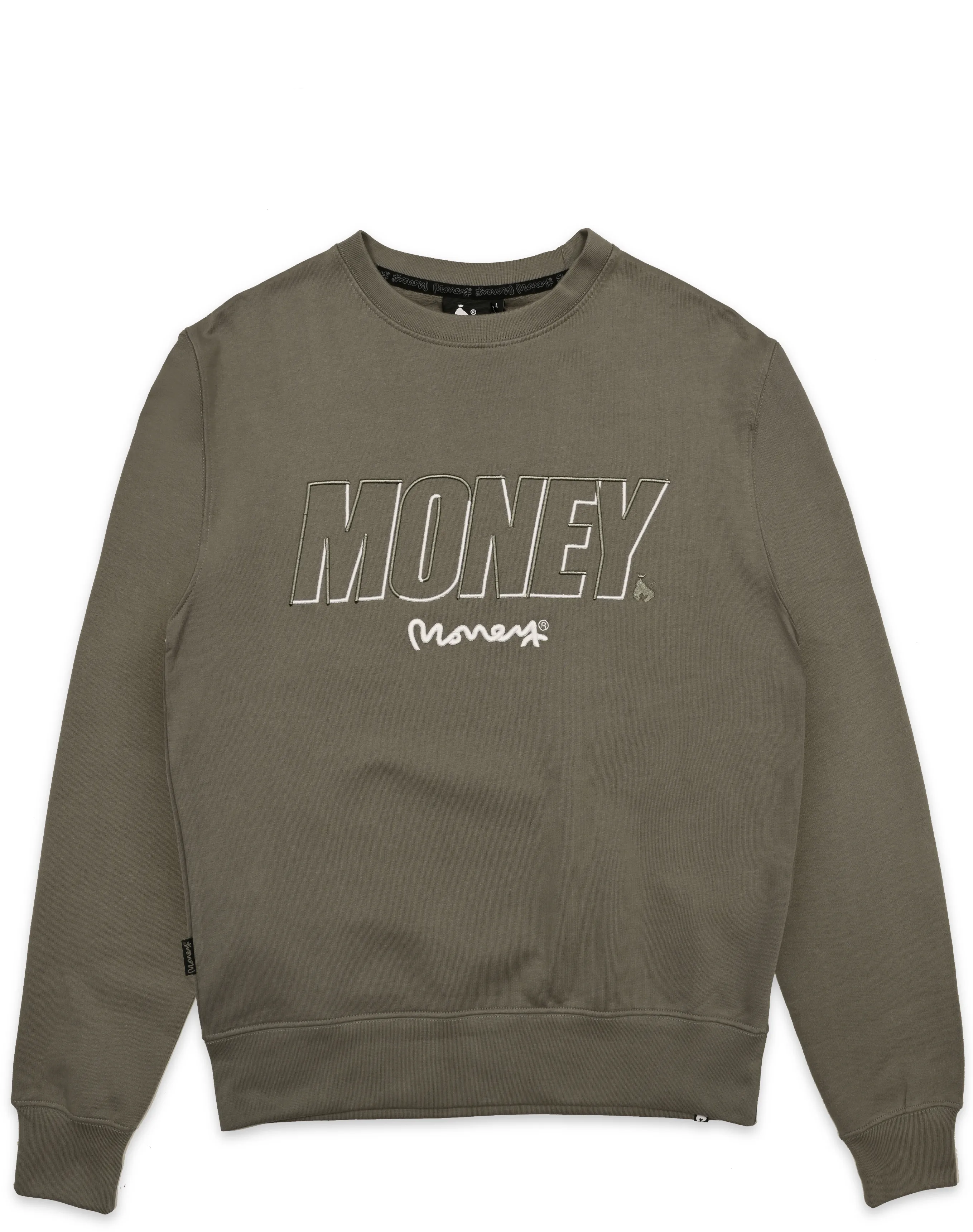 Money Block Out Crew sold by Money Clothing