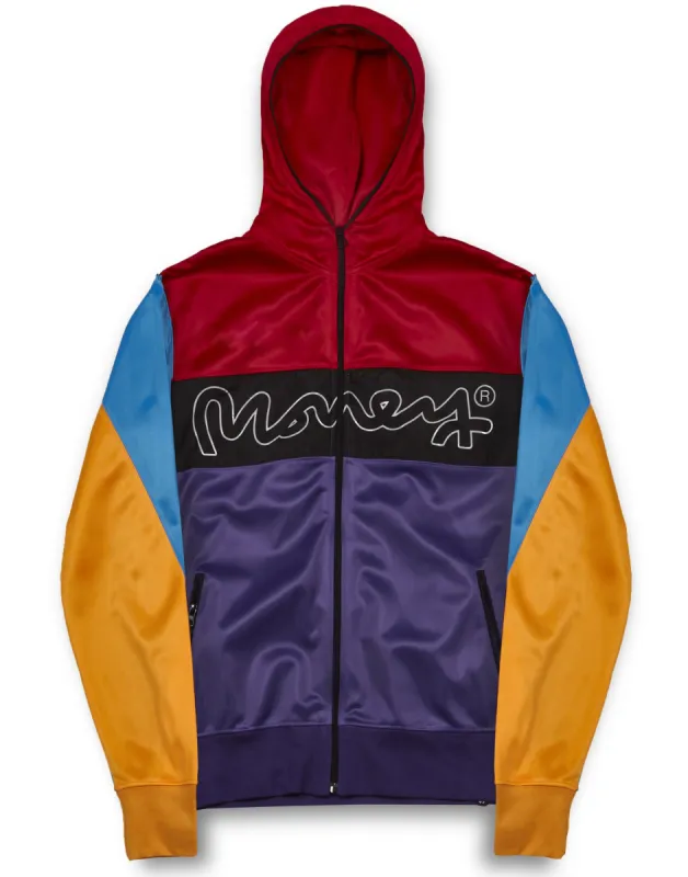 Colour Pack Zip Hood - MULTI sold by Money Clothing