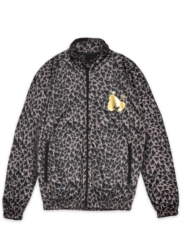 Cheetah Tricot Track Top sold by Money Clothing