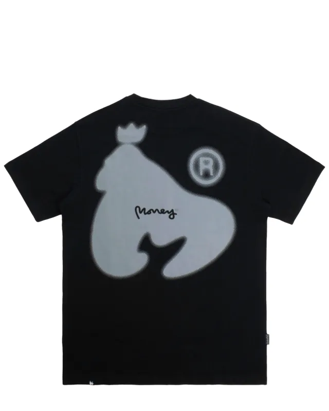 Sig Ape Haze Tee Black sold by Money Clothing