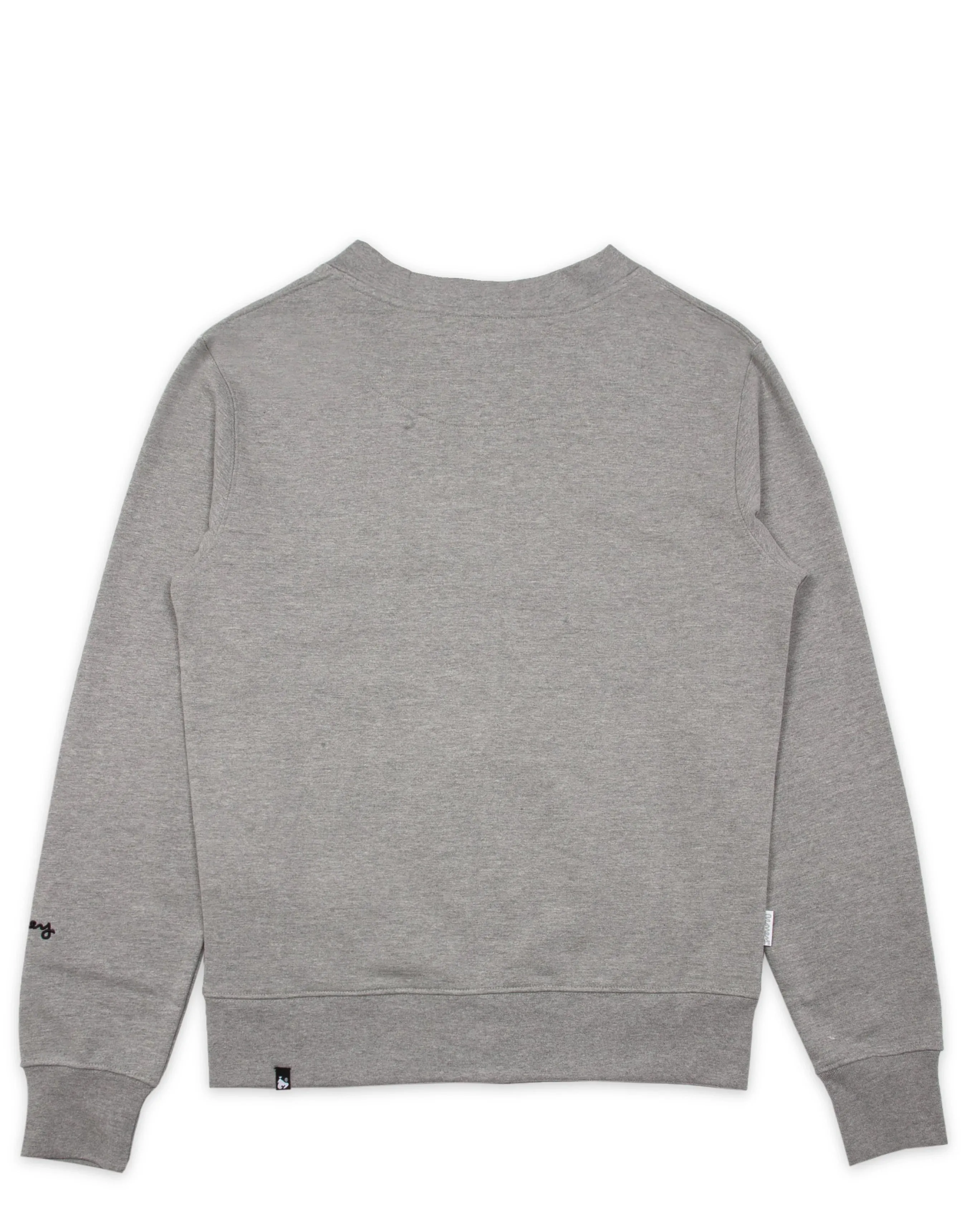Combo Patch Button Sweat Grey Melange sold by Money Clothing product image thumbnail 2