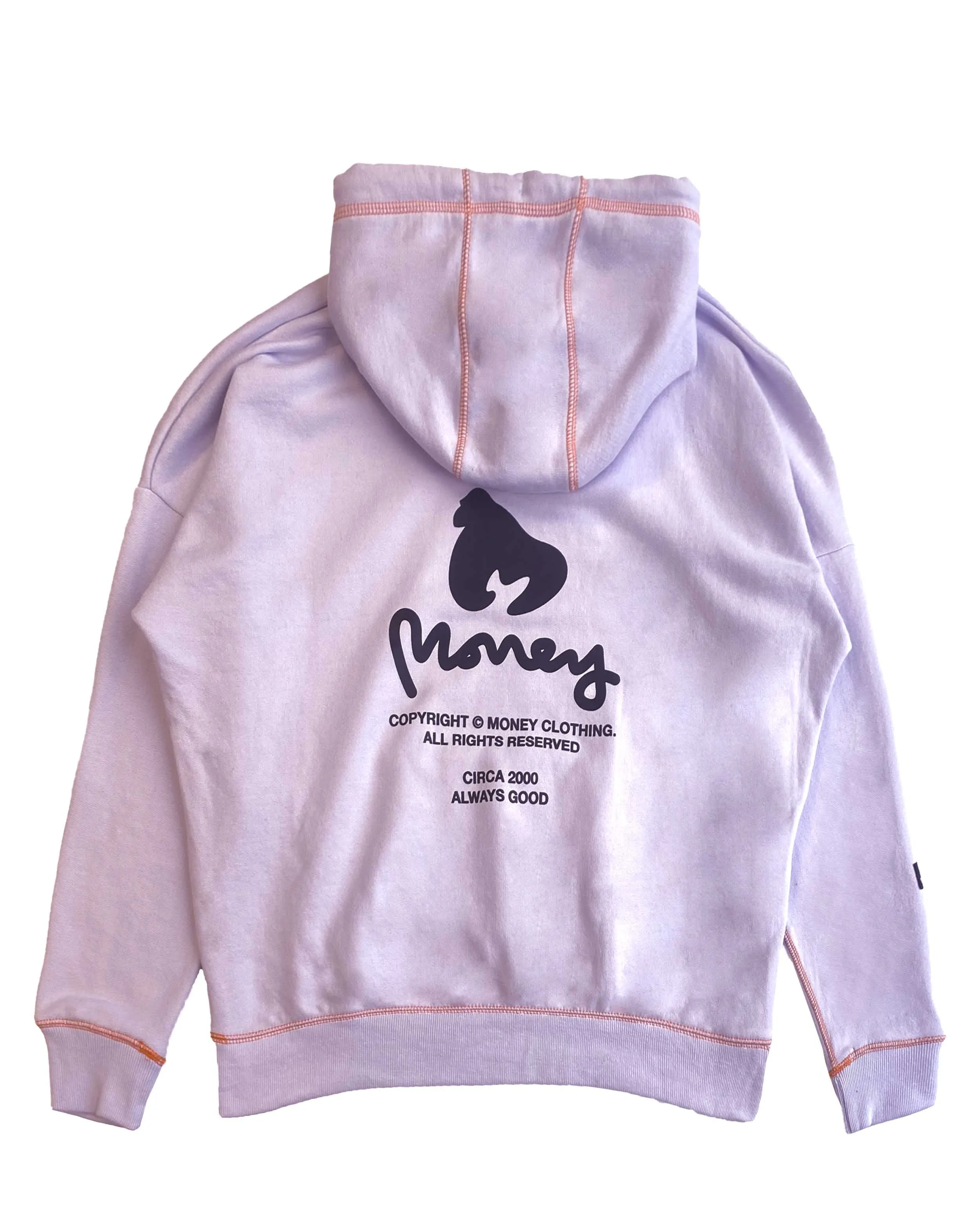 SERRA LADIES SWEAT HOODY - LILAC sold by Money Clothing product image thumbnail 2