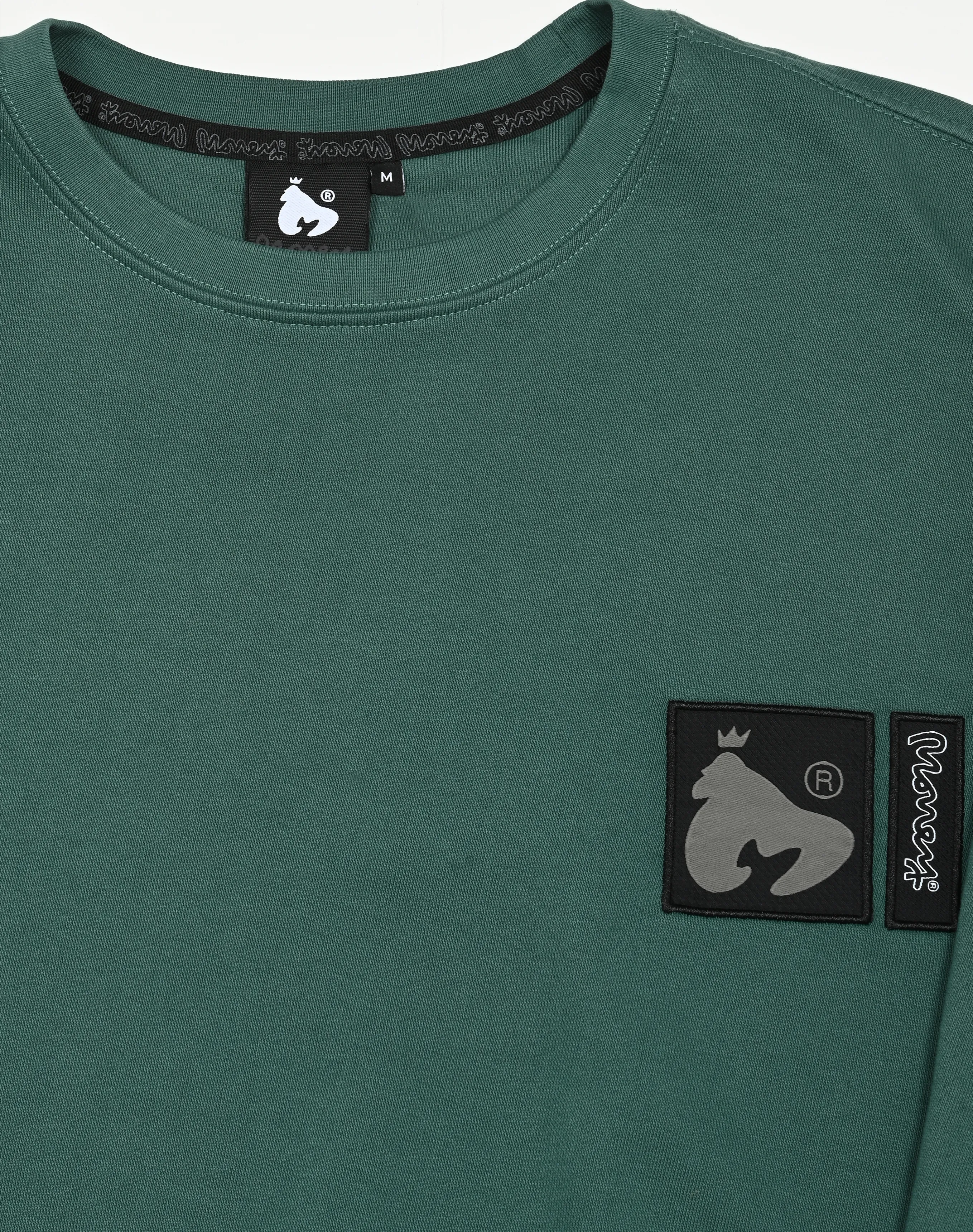 Garment Dye Crew - GREEN sold by Money Clothing product image thumbnail 3