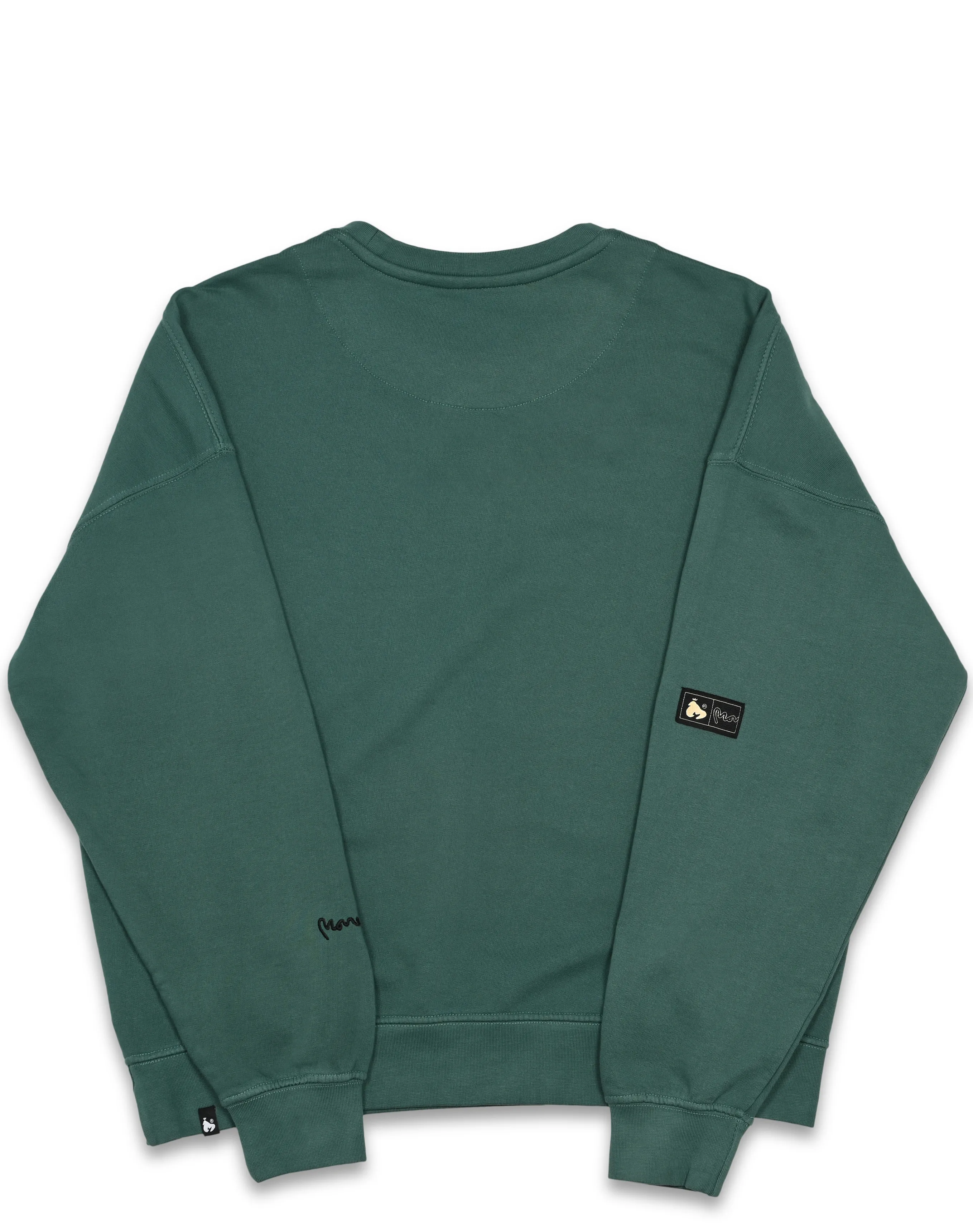 Garment Dye Crew - GREEN sold by Money Clothing product image thumbnail 2