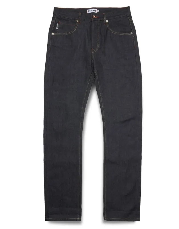 Raw Selvedge Denim Raw Wash sold by Money Clothing