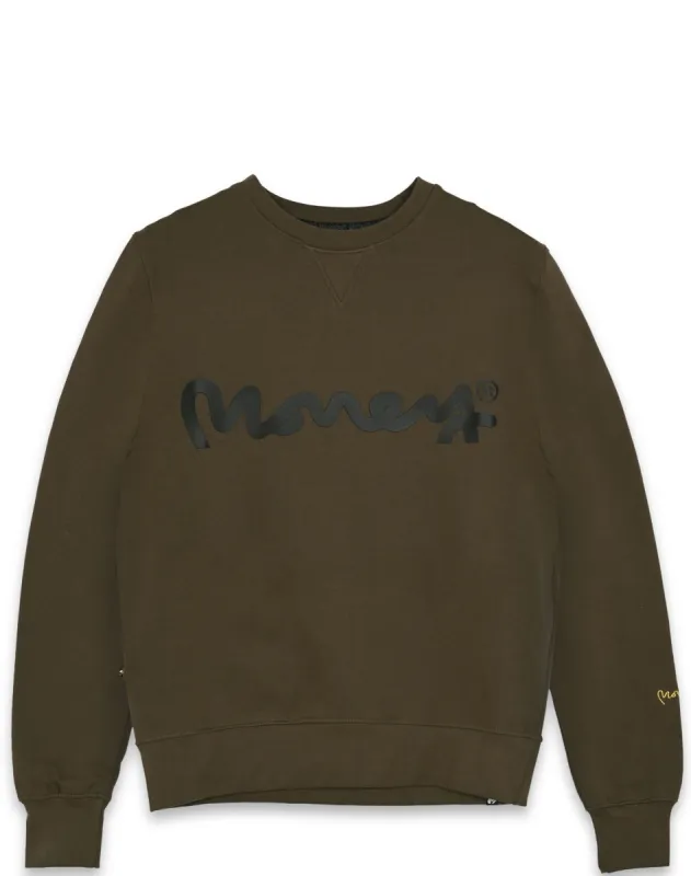 Chop Sig Core Crew Sweat Tan sold by Money Clothing