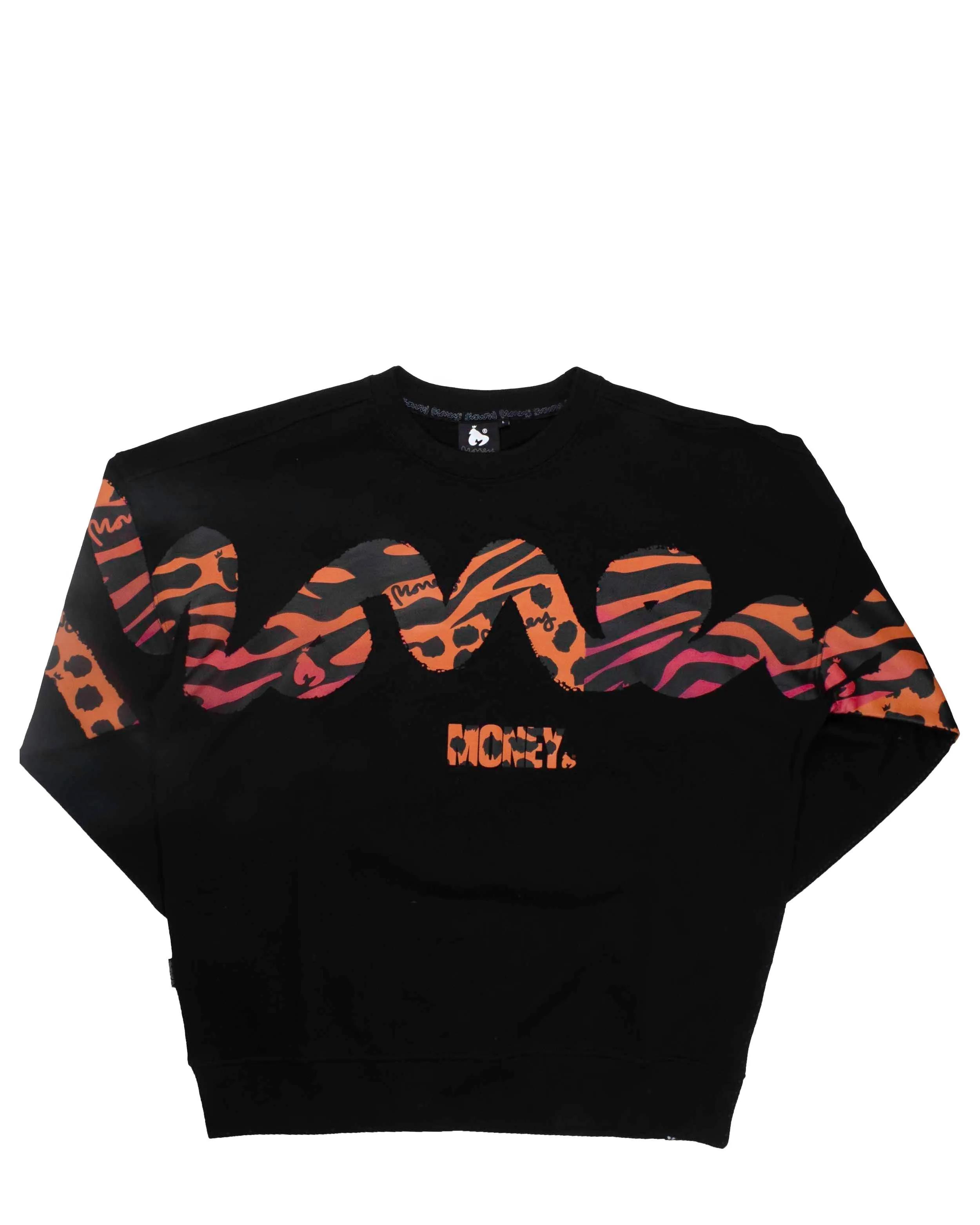 Turbo Sig Crew Sweat Black sold by Money Clothing