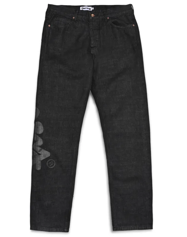 Max Selvege Denim Black sold by Money Clothing