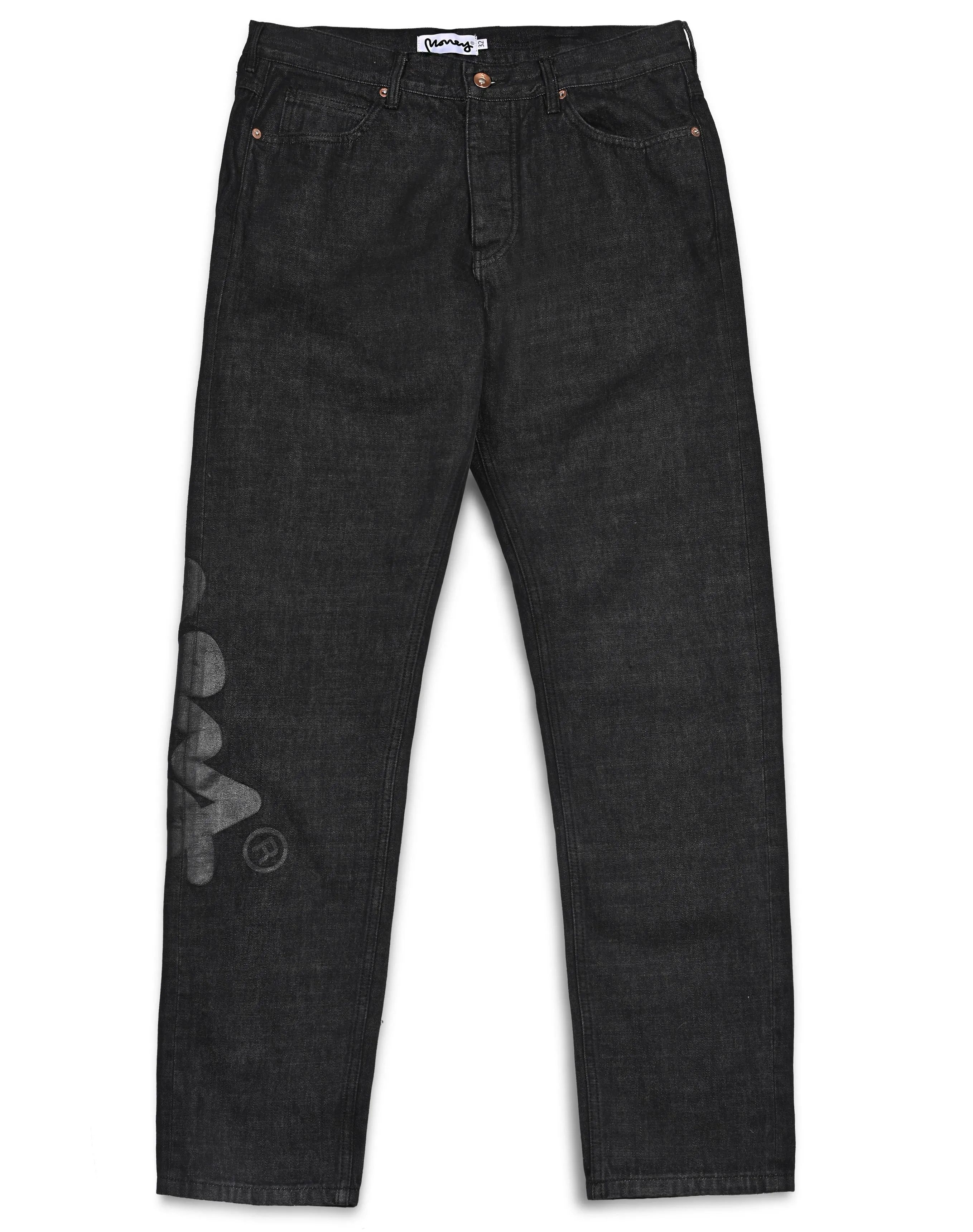 Max Selvege Denim Black sold by Money Clothing