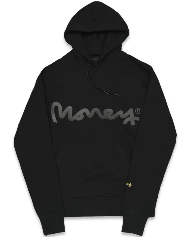 Chop Sig Core Hood Black sold by Money Clothing