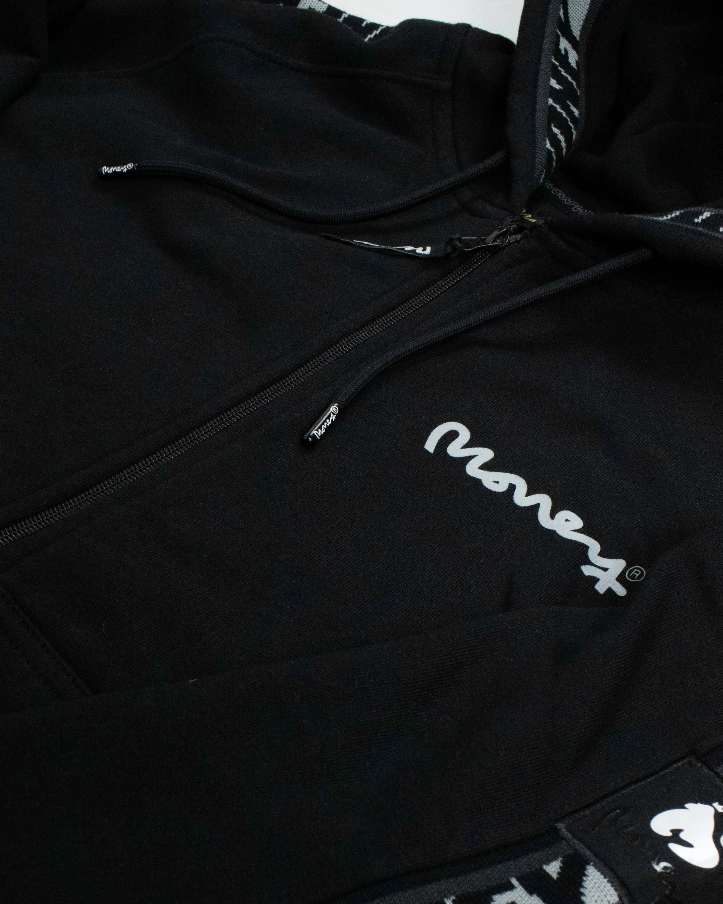 Money Flux Hood Tracksuit Black sold by Money Clothing product image thumbnail 3