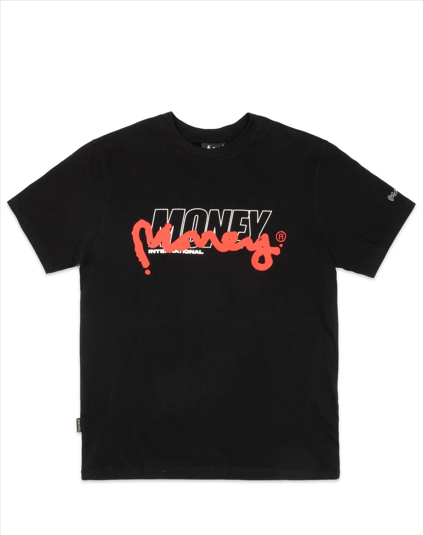 Double Money Tee Black sold by Money Clothing