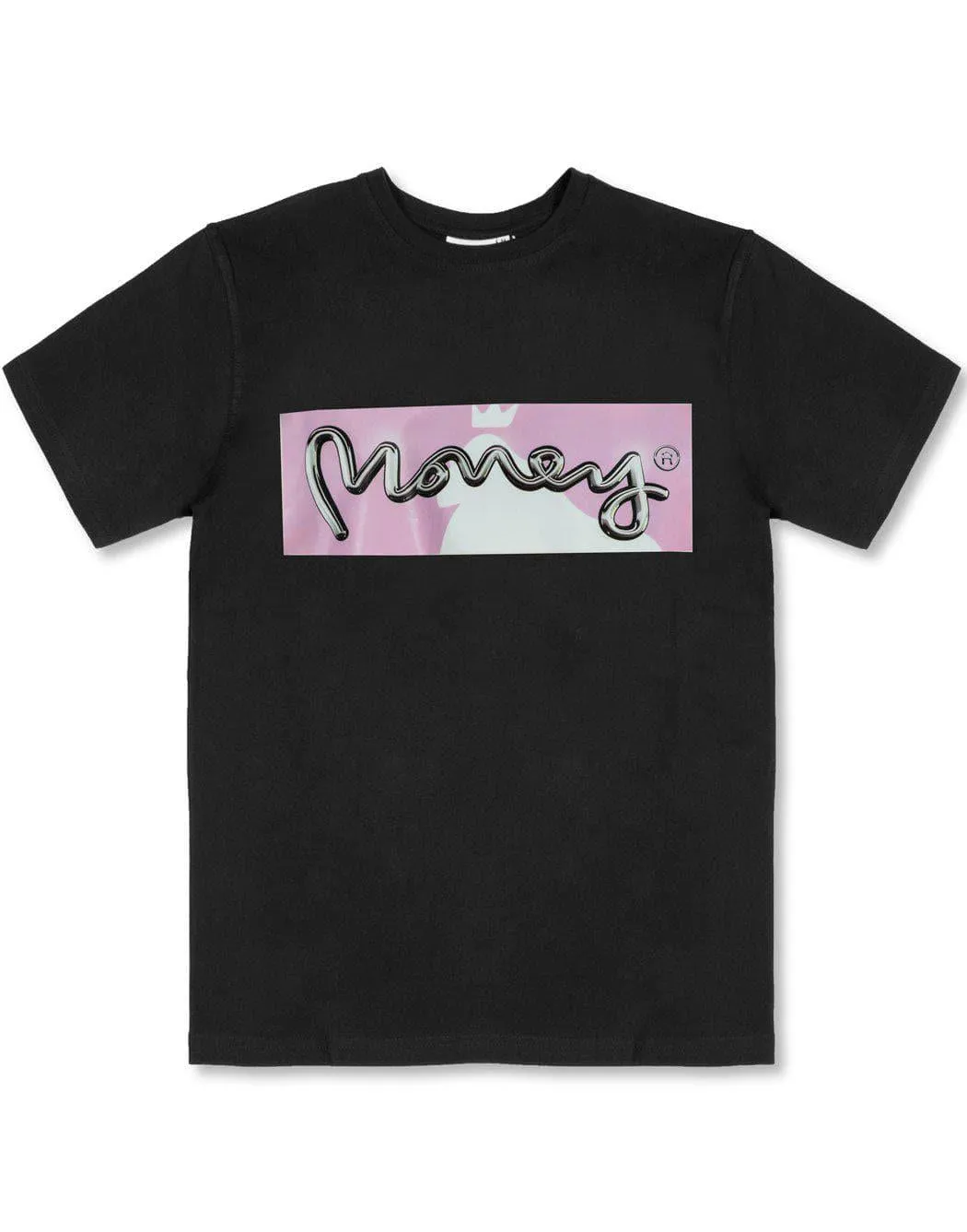 Chrome Sig Tee Black sold by Money Clothing
