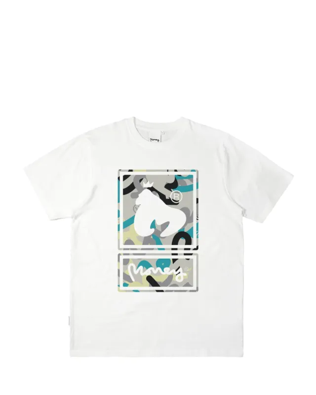 Sig Camo Stack Tee White sold by Money Clothing