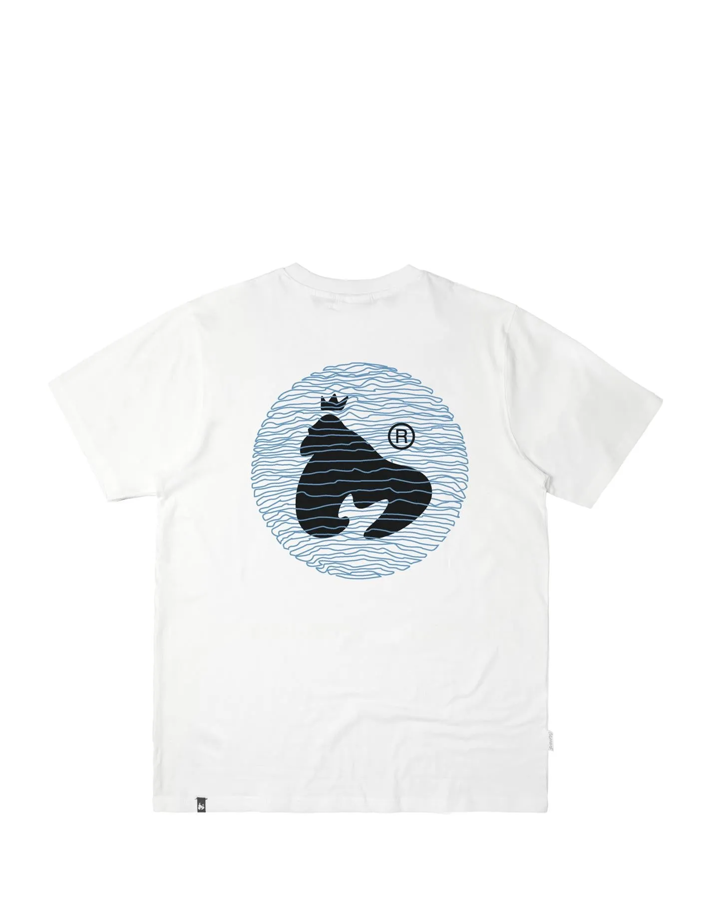 Wavy Ape Tee White sold by Money Clothing product image thumbnail 2
