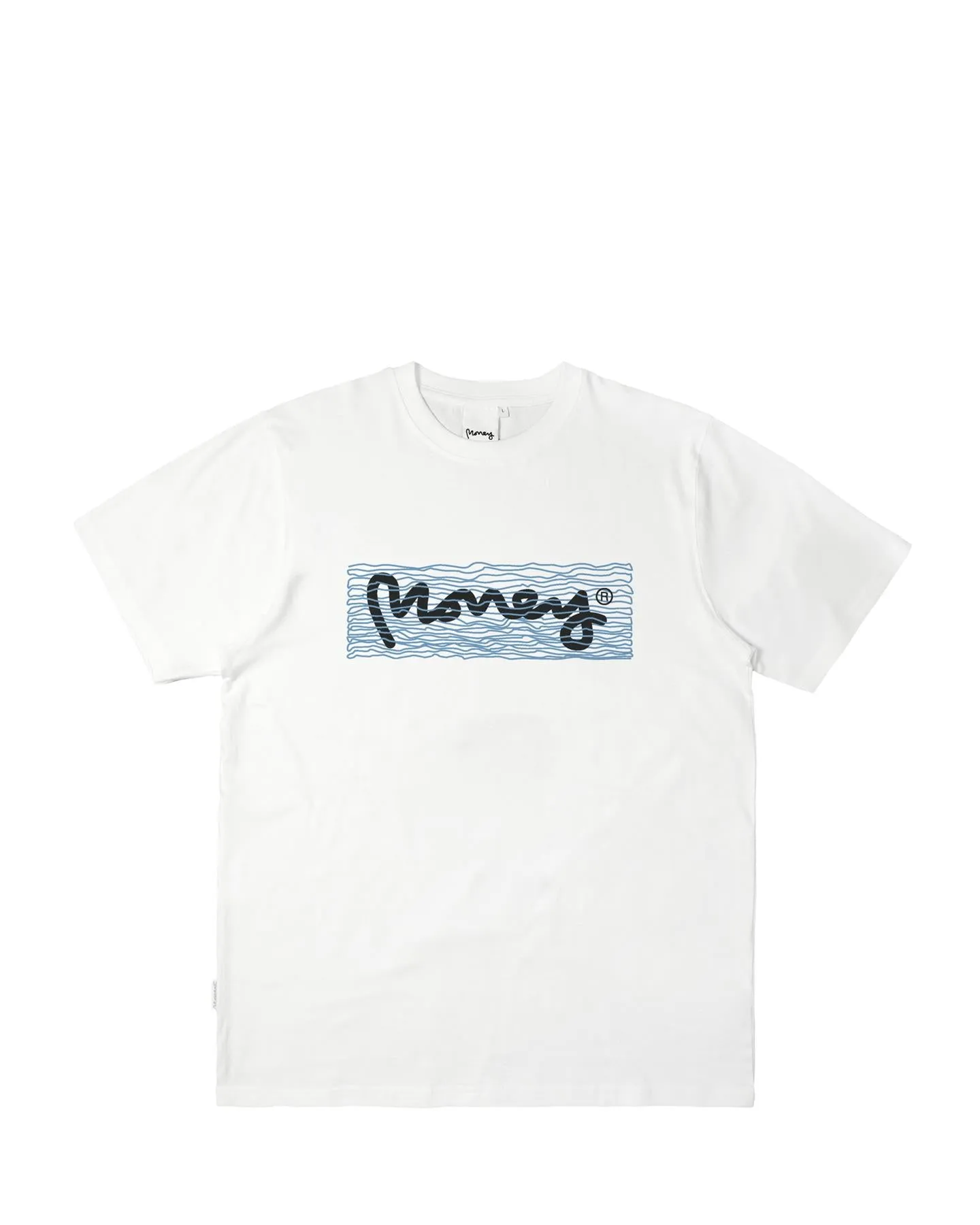 Wavy Ape Tee White sold by Money Clothing