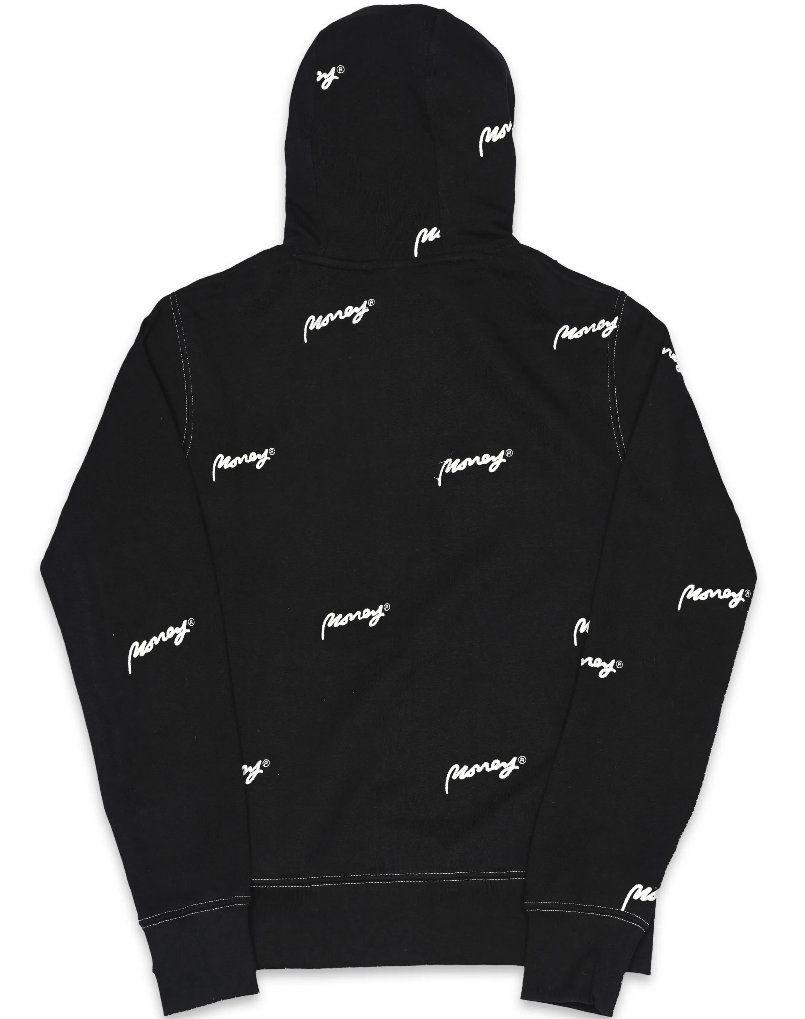 Sig Embroidered Hood Black sold by Money Clothing product image thumbnail 2