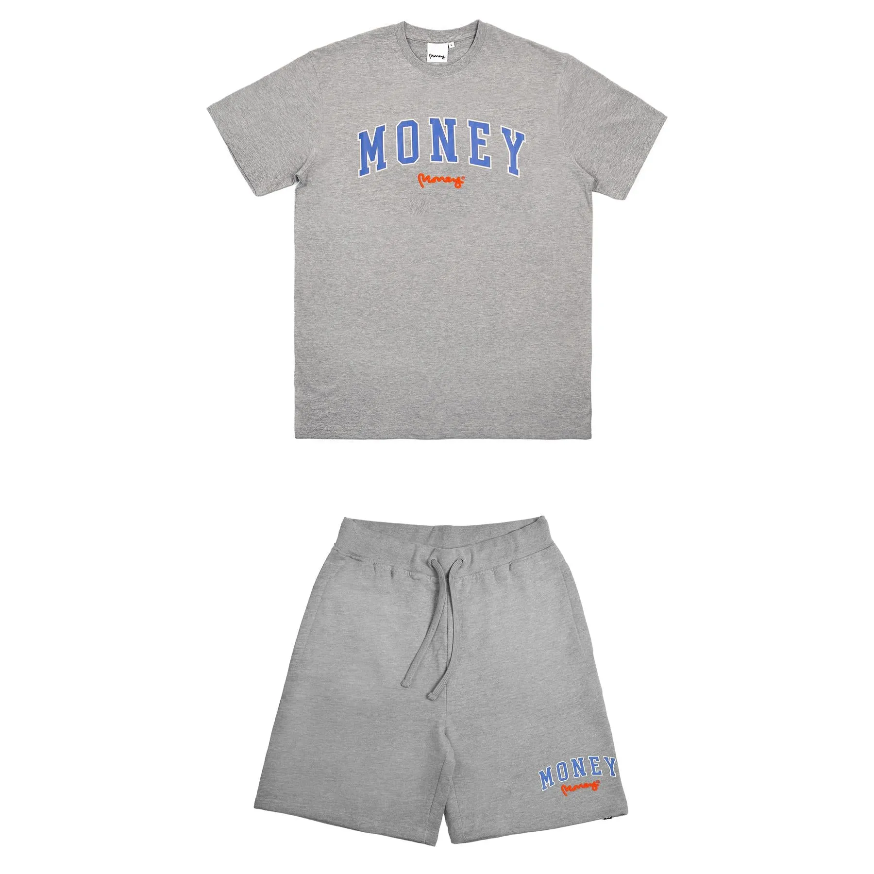 College Twin Set Grey Melange sold by Money Clothing