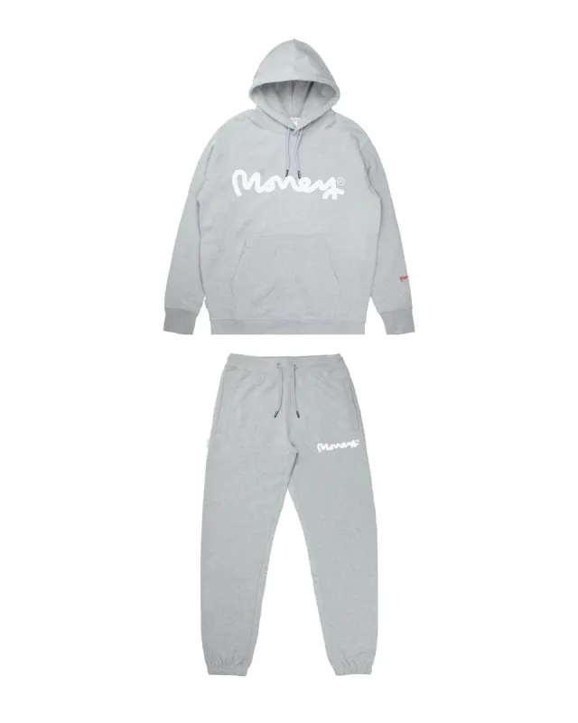 Chop Money Sig Ape Tracksuit Grey Melange sold by Money Clothing