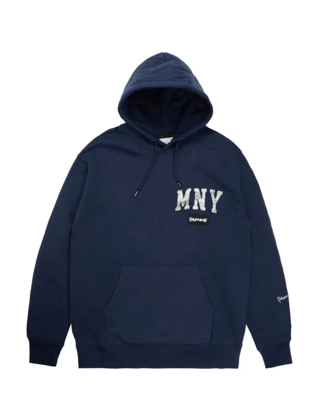 Money Camo Fill Hood Navy sold by Money Clothing